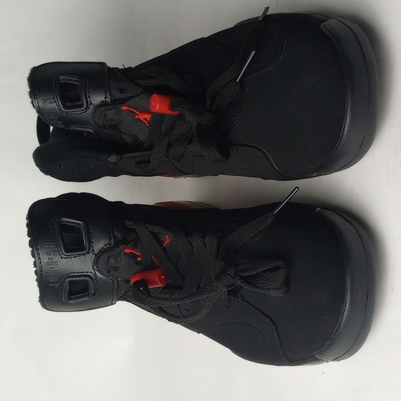 Air Jordan 6 Retro Infrared,Black Red UA R3ps,Size 10, New - Picture 4 of 8